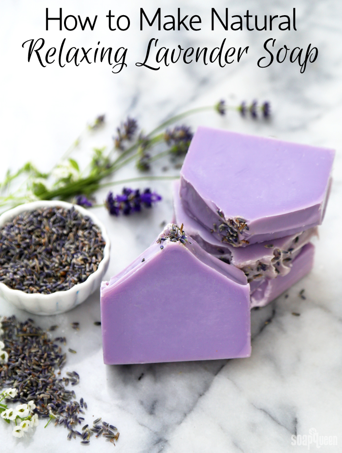 How to Make Relaxing Lavender Soap